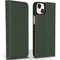 Accezz iPhone 14 Plus - Premium Leather Slim Bookcase - Echt Nappa leer - Groen