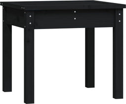 vidaXL - Tuinbank - 50x44x45 - cm - massief - grenenhout - zwart