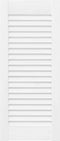 vidaXL - Kastdeur - louvre - design - 61,5x29,5 - cm - wit