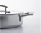 Deep frying pan with 2 handles and lid DEMEYERE Industry 5 40850-879-0 - 24 CM