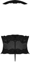 Deep Plunge Halter Teddy - Zwart