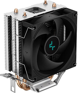 DeepCool AG200 2x Heat Pipe Single Tower CPU Air Cooler, 1x 92mm Hydro Bearing PWM High Performance Fan, Intel: LGA1700/1200/1151/1150/1155 AMD: AM5/AM4, Easy Install, 100W TDP