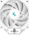 DeepCool AG400 WH ARGB - Koeler voor processor - 12 cm - 500 RPM - 2000 RPM - 31.6 dB - 75.89 cfm - White