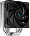 DeepCool AK400 4x Heat Pipe Single Tower CPU Air Cooler, 1x FC120P 120mm FDB Bearing PWM High Performance Fan, Intel: LGA1700/1200/1151/1150/1155 AMD: AM5/AM4, Easy Install, 220W TDP