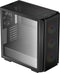 DeepCool CG560 Mid-Tower ATX PC Case, 3x Pre-Installed 120mm ARGB Fans, 1x Pre-Installed 140mm Fan, Airflow Front Panel, Tempered Glass Side Panel, 5V ARGB Motherboard Control, 2xUSB:3.0/1xAudio