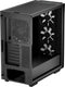 DeepCool CG560 Mid-Tower ATX PC Case, 3x Pre-Installed 120mm ARGB Fans, 1x Pre-Installed 140mm Fan, Airflow Front Panel, Tempered Glass Side Panel, 5V ARGB Motherboard Control, 2xUSB:3.0/1xAudio