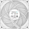 DeepCool FC120 White 3 in 1 White ARGB 3x 120mm High Performance PWM Fan, FDB Bearing, Daisy Chain, High Airflow, High Static Pressure, Motherboard ARGB Control