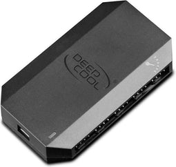 DEEPCOOL - FH-10 Hub voor fans - HUB 4 pins / 3 pins fans - 10 poorten - DP-F10PWM-HUB
