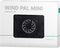 DeepCool WIND PAL MINI, Black Laptop Cooler, 1x 140mm LED Fan