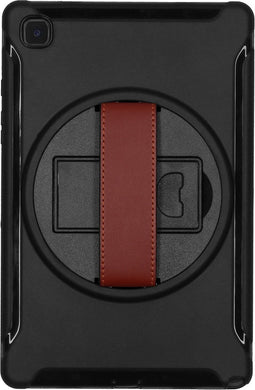 Defender Backcover met strap voor de Samsung Galaxy Tab A7 - Zwart