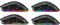 Defender GM-709L Warlock 52709 Wireless mouse for gamers with RGB backlighting