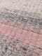 Varenna Pink Vloerkleed - 170x240 - Rechthoek - Laagpolig,Structuur Tapijt - Industrieel - Grijs, Roze, Wit