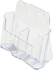 Deflecto 74501 Folderhouder Transparant 1 stuk(s) Aantal vakken: 2 (b x h x d) 240 x 188 x 95 mm