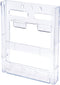 Deflecto 772001 Folderhouder Transparant DIN A4 staand 1 stuk(s) (b x h x d) 228 x 285 x 50 mm