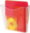Deflecto DocuPockets muurfolderhouder verticaal, 1 vak, transparant