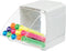 Deflecto sorteer kantelbakje wit, pak met 4 stuks