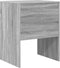 vidaXL - Bureau - Grijs - Sonoma - 60x50x76 - cm - Gemelkt - Hout