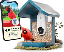 Bird Buddy - Smart Bird Feeder - Nature Cam 2 met AI - Blauw