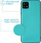 iMoshion Hoesje Geschikt voor Samsung Galaxy A22 (5G) Hoesje Met Pasjeshouder - iMoshion Luxe Portemonnee - Turquoise