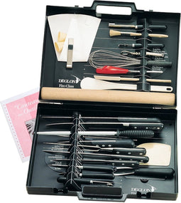 Déglon Chef 25-Delige Professionele Messenset - Zwarte Koffer D2