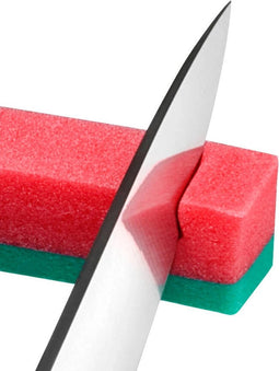 Déglon CUT OR NOT® Set van 4 Testschuimen - Rood/Groen - Mes Scherpte Testen