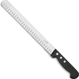 Déglon Ham-/Zalmmes 28 cm - Lemmet met Kuiltjes - Roestvrij Staal - Polypropyleen Handvat