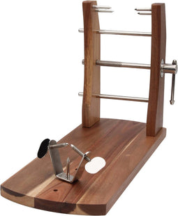 Déglon Hamklem - Verstelbare Lengte - Acaciahout en Roestvrij Staal - 48,2 x 20,2 x 11,5 cm