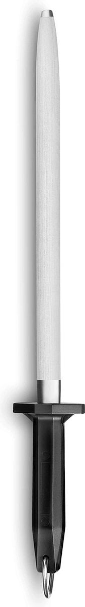 Déglon Professionele Aanzetstaal 30 cm met Ovale Schacht - Perfect voor het Scherp Houden van Messen