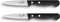 Déglon Professionele Schilmessen Set - 8 cm Lemmet - ABS Graniet Look - 2 stuks