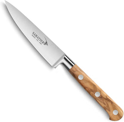 Déglon Sabatier Deg Office Mes - 10 cm Gesmeed Lemmet - Olijfhouten Heft