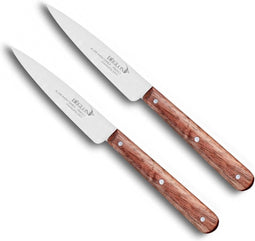 Déglon Schilmes met Houten Handvat - Volledige Tang - 8 cm Roestvrijstaal - 2 stuks