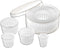 Déglon Set van 9 Ronde Kartelsnijders - Polyamide - Perfect voor Bakken en Serveren