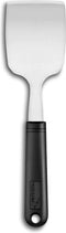 Déglon Stop'Glisse® Platte Schep 15 cm - Professionele Keukentool - Roestvrijstaal en Ergonomisch