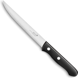 Déglon Vleesmes 17 cm - Hoogwaardig RVS - Geperst Hout