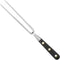 Déglon Vleesvork 17 cm Grand Chef® - Duurzaam Roestvrij Staal - Zwart Houten Handvat
