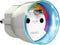 FIBARO Wall Plug - Type E (BE/FR) - Slimme stekker met energiemeting - Wit