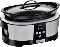 CrockPot CR605 - Slow Cooker Next Gen - Digitaal programmeerbaar 5,7L - Zilver