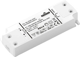 Dehner Elektronik SE 20-24VF (24VDC) LED-transformator, LED-driver Constante spanning 20 W 0.833 A 24 V/DC Geschikt voo