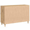 vidaXL - Dressoir - 103,5x35x70 - cm - bewerkt - hout - artisanaal - eikenkleurig