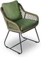 Zita Dining Tuinstoel Green