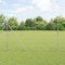 vidaXL - Veldhek - 1,6x25 - m - Gegalvaniseerd - Staal