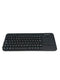 Logitech K400r - Draadloos Toetsenbord - Multi-touch touchpad - Zwart