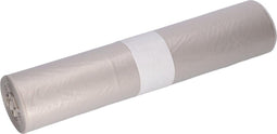 Deiss vuilniszak, ft 70 x 110 cm, transparant, LDPE, rol van 25 stuks