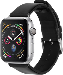 iMoshion Effen Lederen bandje met gespsluiting Apple Watch Series 1 / 2 / 3 / 4 / 5 / 6 / 7 / 8 / 9 / SE / Ultra (2) - 42 / 44 / 45 / 49 mm