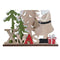 Kerstversiering DKD Home Decor Multicolour 18 x 5 x 20 cm (2 Stuks)