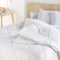 Dekbed HappyFriday Basic Wit 120 + 250 g/m² 180 x 220 cm (2 Onderdelen)