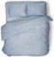 Dekbedovertrek - 140x200/220 - Uni - Satijnstreep / Satijn Streep - Hotel Kwaliteit Satin Stripe - Artice Ice