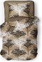 Dekbedovertrek 140x200/220cm - Treeothree - Naturel - Eenpersoons - Micropercal