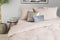 Dekbedovertrek 180gr m2 Hoogwaardig Flanel Uni - taupe 200x200/220cm