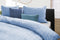 Dekbedovertrek - 240x200/220 - Uni - Satijnstreep / Satijn Streep - Hotel Kwaliteit Satin Stripe - Artice Ice